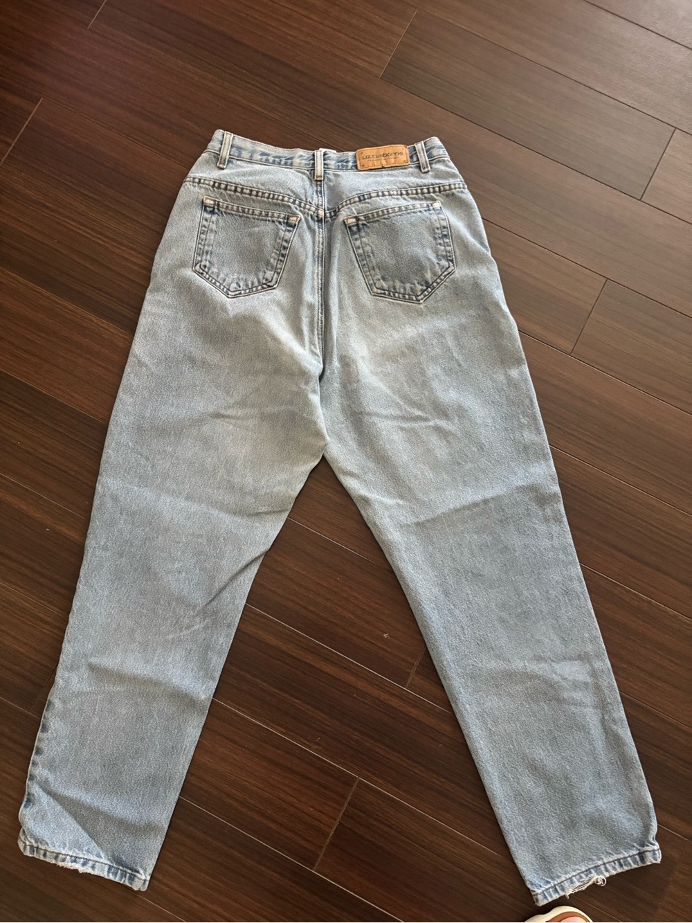 Liz Claiborne Pale Blue Boyfriend Jeans